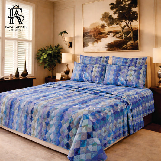 Premium King Size Bedsheet Set – 6 Piece Luxury Bedding Set