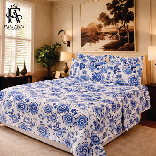 Premium Quality King Size Bedsheet Set – 6 Pieces | Soft, Breathable & Long Lasting